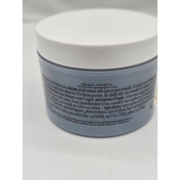 PHILOSOPHY BABY GRACE SALT BODY SCRUB 12 oz-NEW - Picture 3 of 3